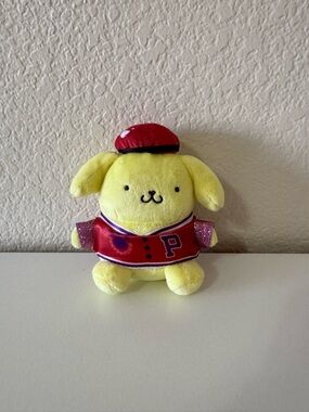 Pompompurrin Disco Series Mascot Holder Plush